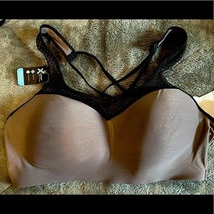 Gray Sports Bra